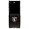 NFL Las Vegas Raiders Breakaway Galaxy Z Flip5 5G Clear Case