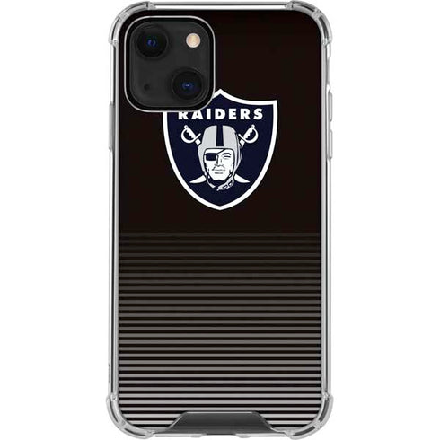 NFL Las Vegas Raiders Breakaway iPhone 13 Mini Clear Case