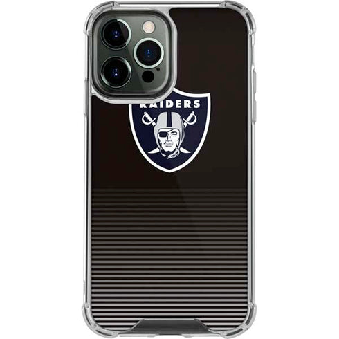 NFL Las Vegas Raiders Breakaway iPhone 13 Pro Max Clear Case