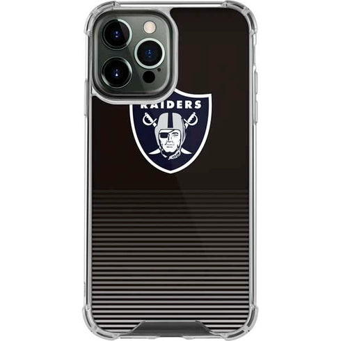 NFL Las Vegas Raiders Breakaway iPhone 14 Pro Max Clear Case