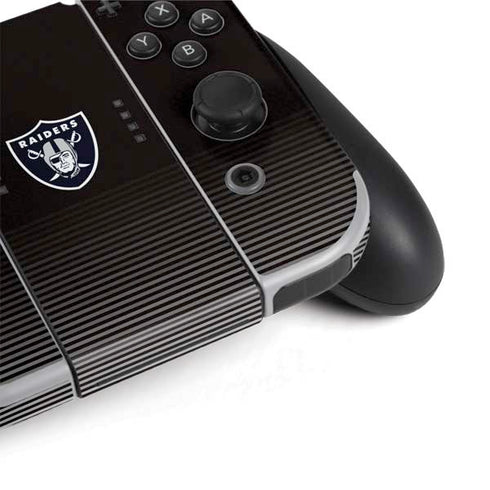 NFL Las Vegas Raiders Breakaway Nintendo Switch OLED (2021) Skin