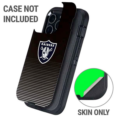 NFL Las Vegas Raiders Breakaway Otterbox Defender iPhone Skin