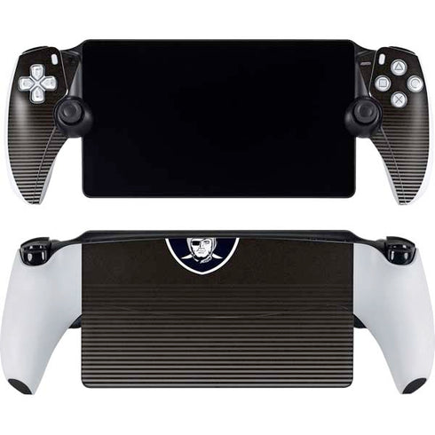NFL Las Vegas Raiders Breakaway PlayStation Portal Remote Player Skin