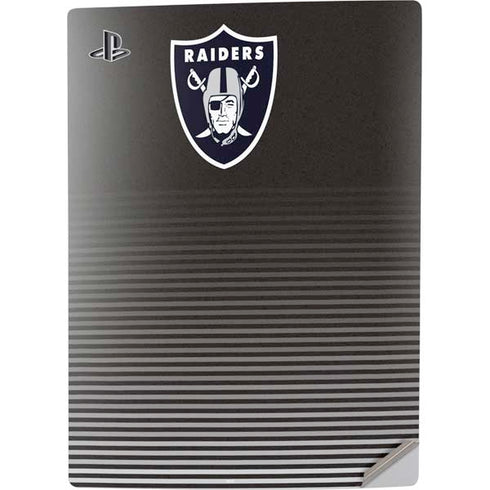 NFL Las Vegas Raiders Breakaway PS5 Digital Edition Console Skin