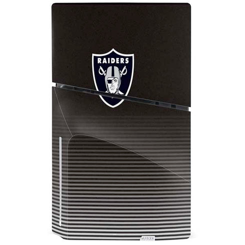 NFL Las Vegas Raiders Breakaway PS5 Slim Disk Bundle Skin