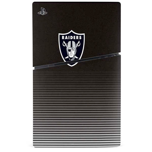 NFL Las Vegas Raiders Breakaway PS5 Slim Digital Edition Console Skin