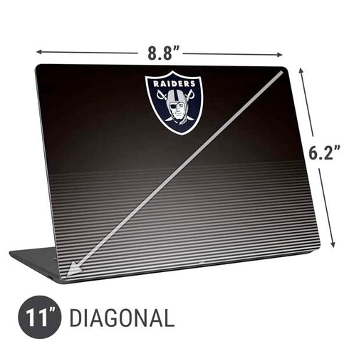 NFL Las Vegas Raiders Breakaway Universal Laptop 11in (8.8 x 6.2in) Skin