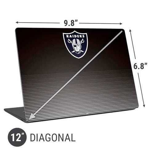 NFL Las Vegas Raiders Breakaway Universal Laptop 12in (9.8 x 6.8in) Skin