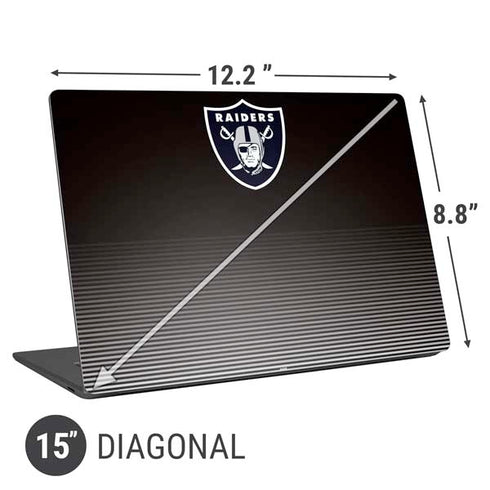 NFL Las Vegas Raiders Breakaway Universal Laptop 15in (12.2 x 8.8in) Skin