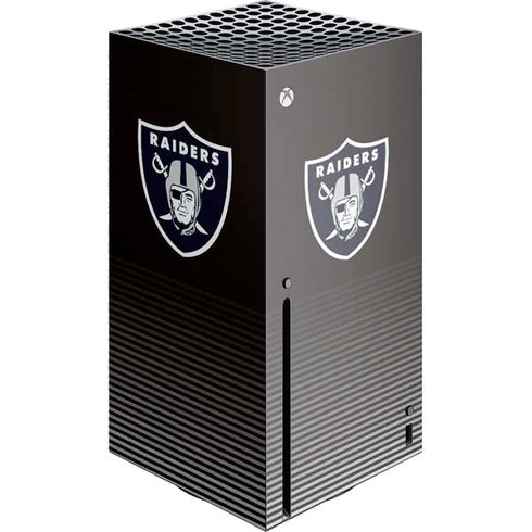 NFL Las Vegas Raiders Breakaway Xbox Series X Console Skin