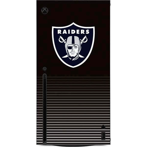 NFL Las Vegas Raiders Breakaway Xbox Series X Console Skin