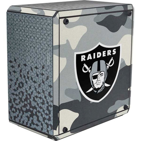 NFL Las Vegas Raiders Camo Cooler Master MasterBox Q300L Mini Tower Skin