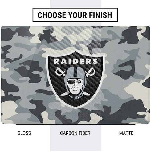 NFL Las Vegas Raiders Camo Dell Vostro Skin