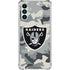 NFL Las Vegas Raiders Camo Galaxy A13 5G Clear Case