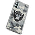 NFL Las Vegas Raiders Camo Galaxy A14 5G Clear Case