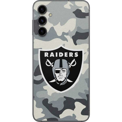 NFL Las Vegas Raiders Camo Galaxy A14 5G Skin