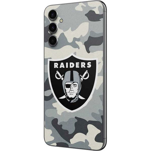 NFL Las Vegas Raiders Camo Galaxy A14 5G Skin