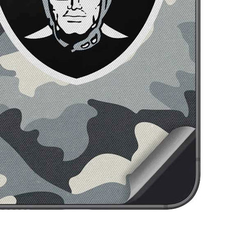 NFL Las Vegas Raiders Camo Galaxy A14 5G Skin
