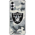 NFL Las Vegas Raiders Camo Galaxy A15 5G Clear Case