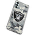 NFL Las Vegas Raiders Camo Galaxy A15 5G Clear Case