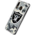 NFL Las Vegas Raiders Camo Galaxy A30 Clear Case