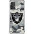 NFL Las Vegas Raiders Camo Galaxy A32 5G Clear Case