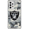 NFL Las Vegas Raiders Camo Galaxy A33 5G Clear Case