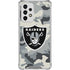 NFL Las Vegas Raiders Camo Galaxy A33 5G Clear Case