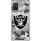 NFL Las Vegas Raiders Camo Galaxy A51 5G Clear Case