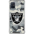 NFL Las Vegas Raiders Camo Galaxy A51 5G Clear Case