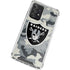 NFL Las Vegas Raiders Camo Galaxy A52 5G Clear Case