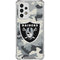 NFL Las Vegas Raiders Camo Galaxy A53 5G Clear Case