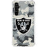 NFL Las Vegas Raiders Camo Galaxy A54 5G Clear Case