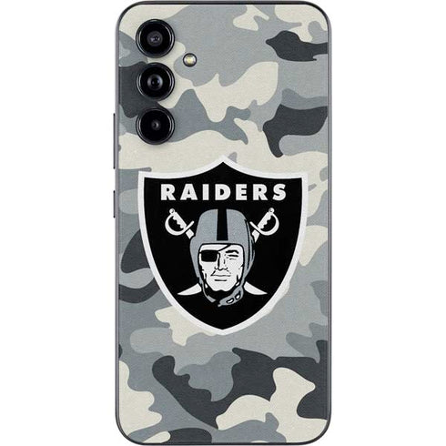 NFL Las Vegas Raiders Camo Galaxy A54 5G Skin