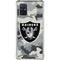 NFL Las Vegas Raiders Camo Galaxy A71 5G Clear Case