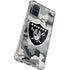 NFL Las Vegas Raiders Camo Galaxy A71 5G Clear Case