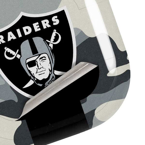NFL Las Vegas Raiders Camo Galaxy Buds Pro Skin