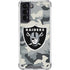 NFL Las Vegas Raiders Camo Galaxy S21 5G Clear Case