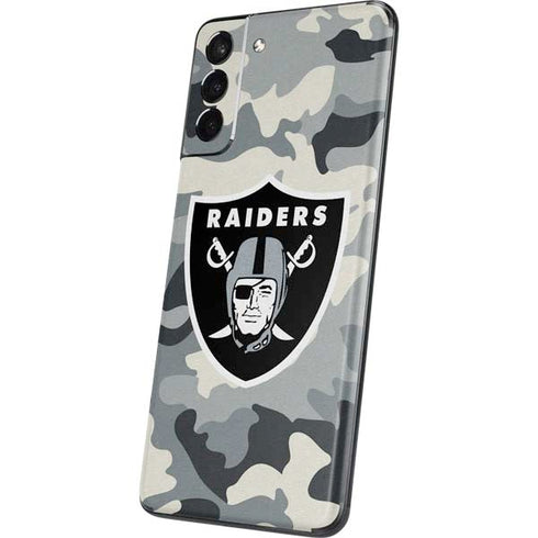 NFL Las Vegas Raiders Camo Galaxy S21 5G Skin