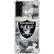 NFL Las Vegas Raiders Camo Galaxy S21 FE Clear Case