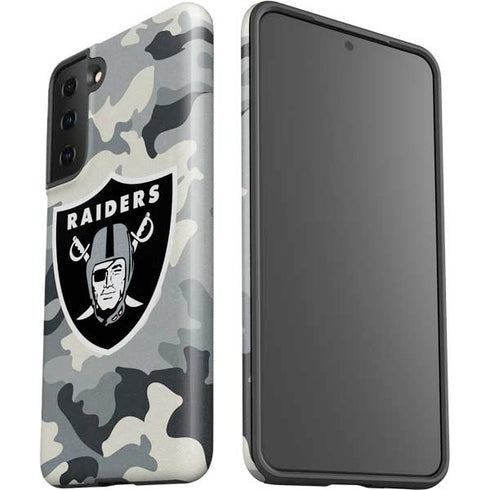 NFL Las Vegas Raiders Camo Galaxy S21 FE Pro Case