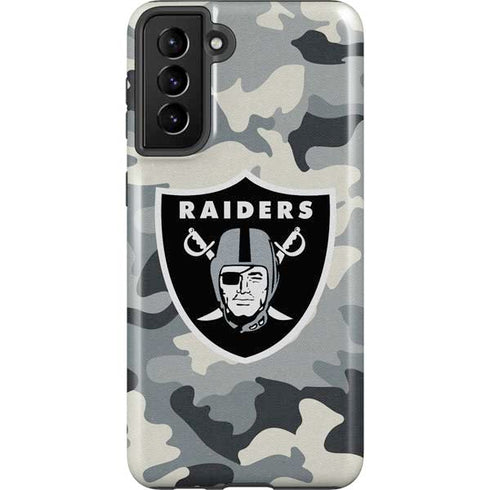 NFL Las Vegas Raiders Camo Galaxy S21 Plus 5G Pro Case