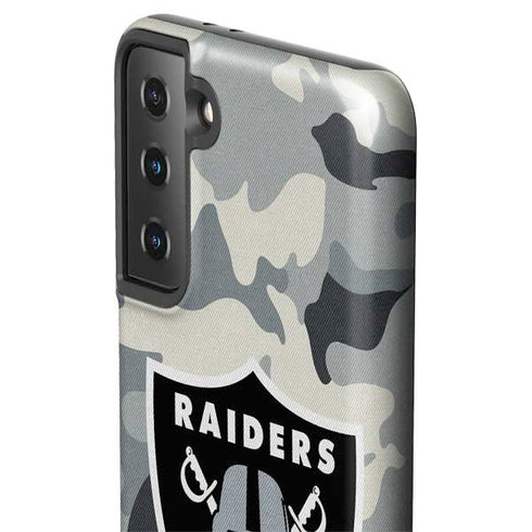 NFL Las Vegas Raiders Camo Galaxy S21 Plus 5G Pro Case