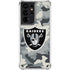 NFL Las Vegas Raiders Camo Galaxy S21 Ultra 5G Clear Case