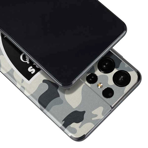 NFL Las Vegas Raiders Camo Galaxy S21 Ultra 5G Skin