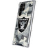 NFL Las Vegas Raiders Camo Galaxy S22 Ultra Clear Case