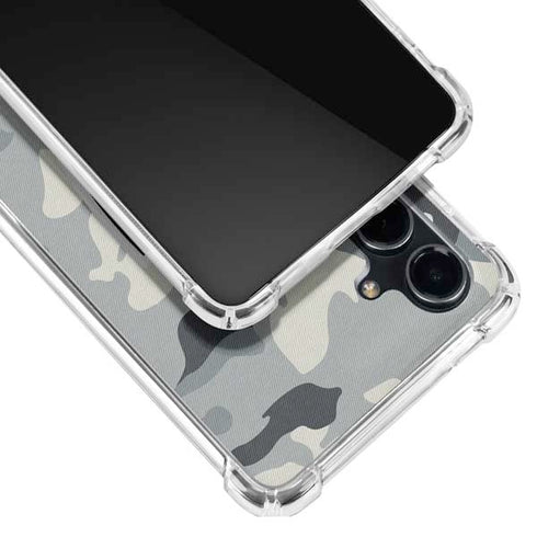 NFL Las Vegas Raiders Camo Galaxy S23 FE Clear Case