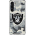 NFL Las Vegas Raiders Camo Galaxy S23 Plus Clear Case