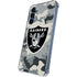 NFL Las Vegas Raiders Camo Galaxy S24 Clear Case