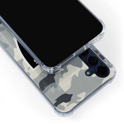 NFL Las Vegas Raiders Camo Galaxy S24 Clear Case